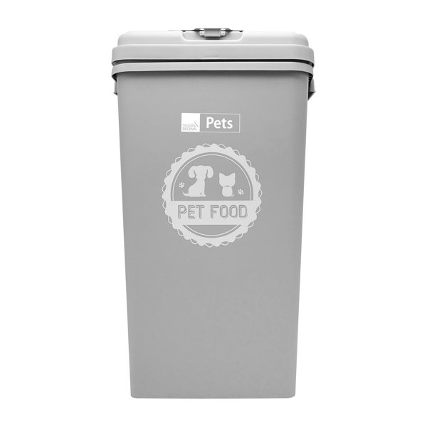 Lockable dog hotsell food container